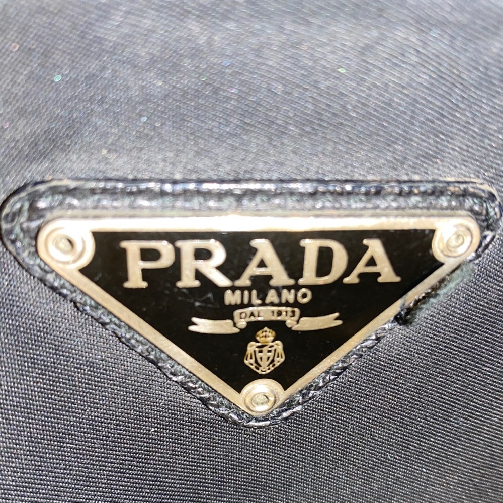 Black Prada nylon shoulder bag - Picture 3 of 6